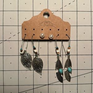 Silver, bohemian women’s jewelry, earrings, stud and dangle, every occasion